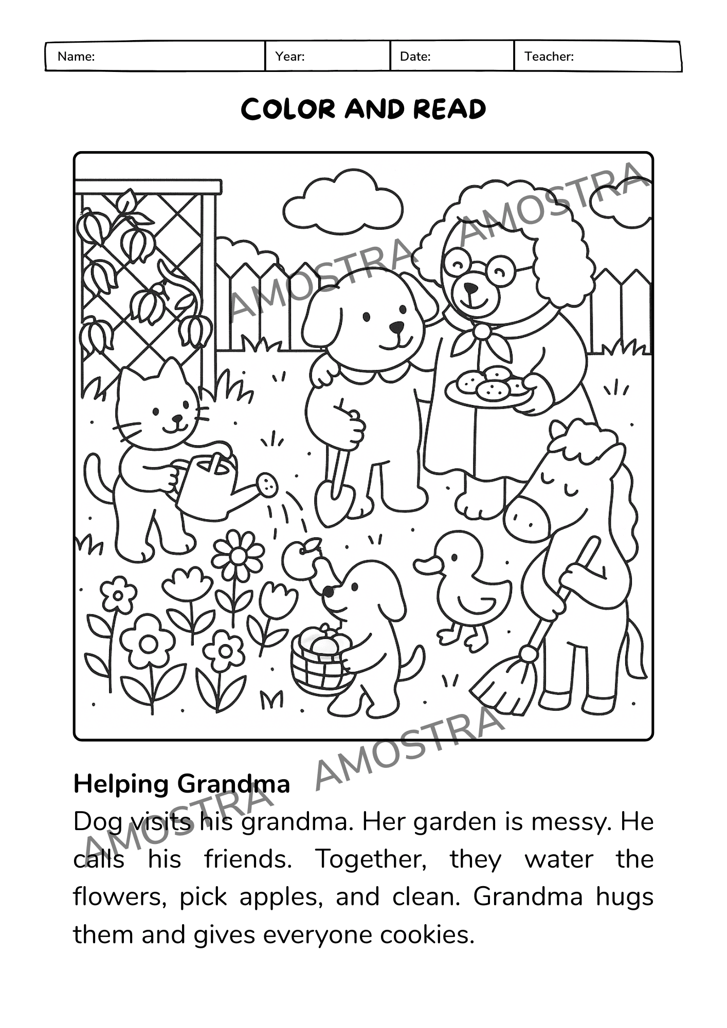 ATIVIDADES DE INGLÊS PARA COLORIR (1) (1)